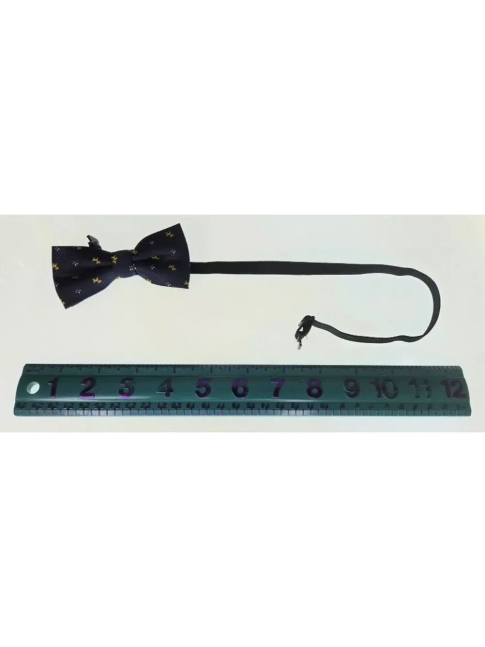 Scottish Terrier Scottie Dog Adjustable Small Bow Tie Blue Boys Or Mens